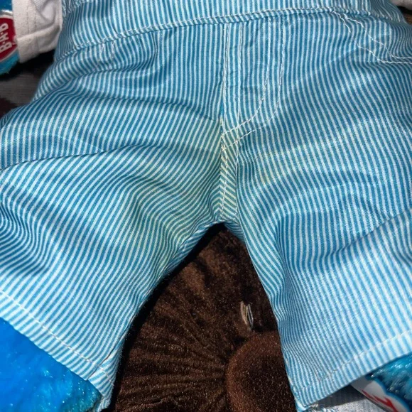 Build-A-Bear Workshop Thomas Train & Friends Blue Bear 2018 Plush & Outfit - Picture 3 of 5